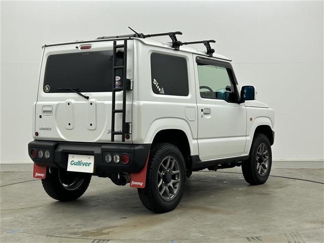 ジムニー ＸＣ　純正８型ナビ　バックカメラ　社外マフラー　マッドフラップ　シートカバー　シートヒーター　ＬＥＤヘッドライト　　フォグライト　ドライブレコーダー　スズキセーフティーサポート　純正アルミ　フロアマット（19枚目）