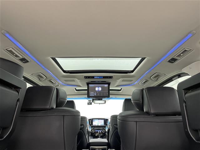 アルファード 2.5S Cパッケージ サンルーフJBLサウンド フリップダウンモニター 純正ナビ パノラマミックビューモニター デジタルインナーミラー 合皮シート パワーシート ベンチレーション ステアリングヒーター パワーバックドア(12枚目)