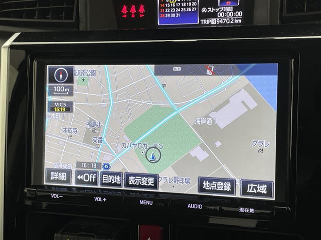 ルーミー カスタムG S 純正9インチナビ 衝突軽減ブレーキ 両側電動スライド アラウンドビューモニター ビルトインETC LEDヘッドライト クルーズコントロール ドライブレコーダー フルセグ Bluetooth スペアキー(2枚目)