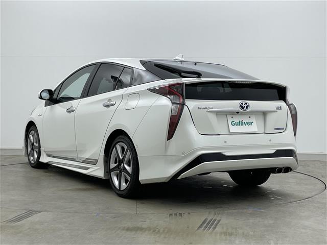 プリウス Aツーリングセレクション モデリスタエアロ 純正ナビ バックカメラ 合皮シート シートヒーター HUD パーキングアシスト ドライブレコーダー ETC トヨタセーフティーセンス BSM 純正アルミ 純正フロアマット クルコン(43枚目)