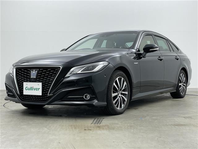 クラウンハイブリッド S Cパッケージ 純正8インチナビ パノラマミックビューモニター レザーシートパッケージ レザーシート ベンチレーション ステアリングヒーター トヨタセーフティーセンス ドライブレコーダー ETC2.0 パドルシフト(18枚目)