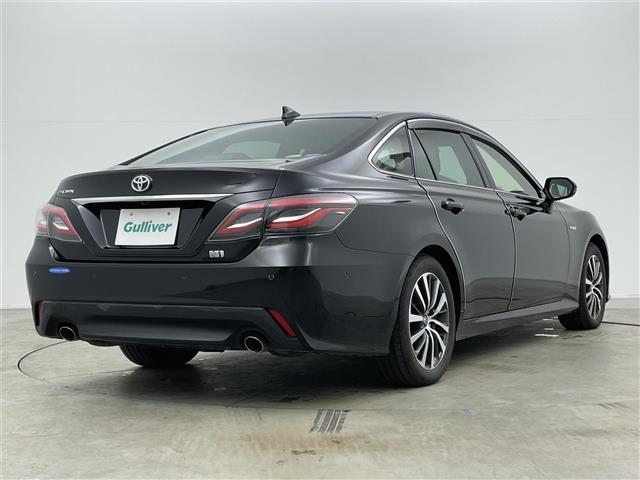 クラウンハイブリッド S Cパッケージ 純正8インチナビ パノラマミックビューモニター レザーシートパッケージ レザーシート ベンチレーション ステアリングヒーター トヨタセーフティーセンス ドライブレコーダー ETC2.0 パドルシフト(19枚目)