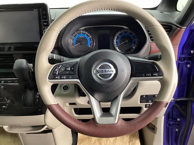 ルークス オーテック ドライブレコーダー 全周囲カメラ 両側スライド・片側電動 クリアランスソナー 衝突被害軽減システム オートライト スマートキー アイドリングストップ 電動格納ミラー ベンチシート CVT(3枚目)