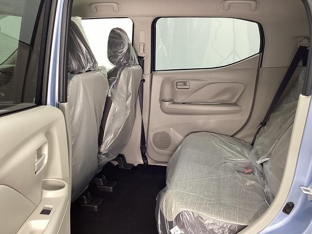 eKワゴン M バックカメラ クリアランスソナー レーンアシスト 衝突被害軽減システム キーレスエントリー アイドリングストップ 電動格納ミラー シートヒーター ベンチシート CVT 盗難防止システム ABS ESC(10枚目)