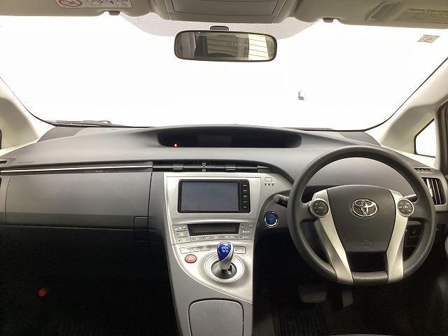プリウス S ETC バックカメラ ナビ TV アルミホイール HID CVT スマートキー 電動格納ミラー 盗難防止システム CD Bluetooth 衝突安全ボディ ABS ESC エアコン パワーステアリング(2枚目)