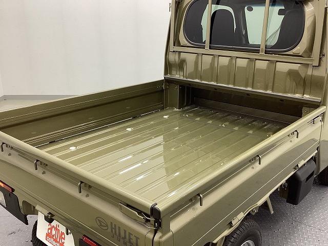 ハイゼットトラック ジャンボ　４ＷＤ　ＣＶＴ　衝突被害軽減システム　クリアランスソナー　スマートキー　アイドリングストップ　電動格納ミラー　オートライト　ＥＳＣ　エアコン　パワーステアリング　パワーウィンドウ（22枚目）