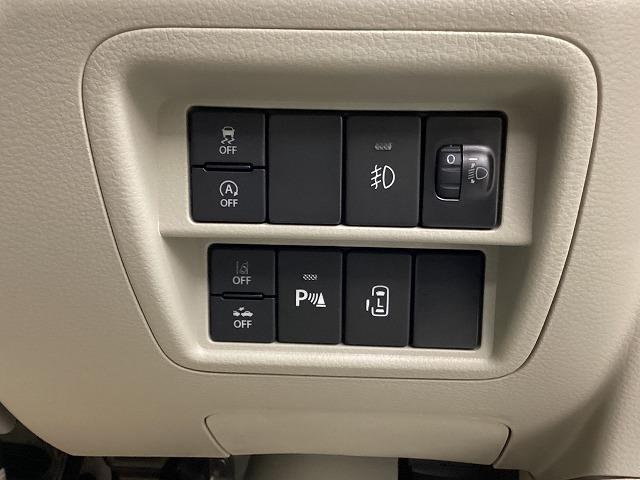 エブリイワゴン ＰＺターボ　両側スライド・片側電動　クリアランスソナー　レーンアシスト　衝突被害軽減システム　オートライト　ＬＥＤヘッドランプ　スマートキー　アイドリングストップ　電動格納ミラー　シートヒーター　ベンチシート（9枚目）