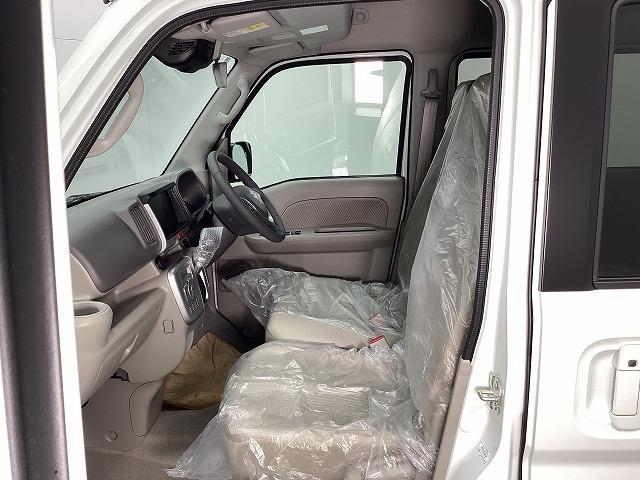 エブリイワゴン ＰＺターボ　両側スライド・片側電動　クリアランスソナー　レーンアシスト　衝突被害軽減システム　オートライト　ＬＥＤヘッドランプ　スマートキー　アイドリングストップ　電動格納ミラー　シートヒーター　ベンチシート（54枚目）