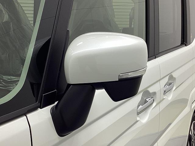 スペーシアカスタム ハイブリッドＸＳターボ　両側電動スライドドア　クリアランスソナー　オートクルーズコントロール　レーンアシスト　衝突被害軽減システム　オートライト　ＬＥＤヘッドランプ　スマートキー　アイドリングストップ　電動格納ミラー（23枚目）