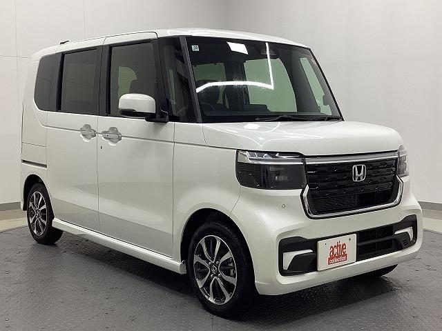 Ｎ－ＢＯＸカスタム ベースグレード　両側スライド・片側電動　クリアランスソナー　オートクルーズコントロール　レーンアシスト　衝突被害軽減システム　オートライト　ＬＥＤヘッドランプ　スマートキー　アイドリングストップ　電動格納ミラー（13枚目）