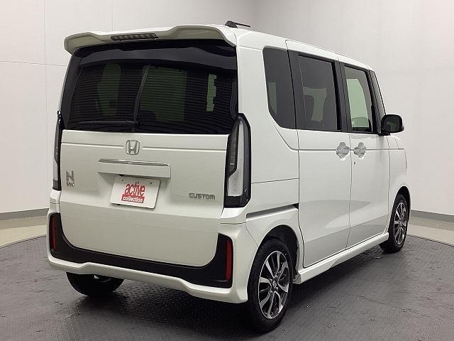 Ｎ－ＢＯＸカスタム ベースグレード　両側スライド・片側電動　クリアランスソナー　オートクルーズコントロール　レーンアシスト　衝突被害軽減システム　オートライト　ＬＥＤヘッドランプ　スマートキー　アイドリングストップ　電動格納ミラー（15枚目）