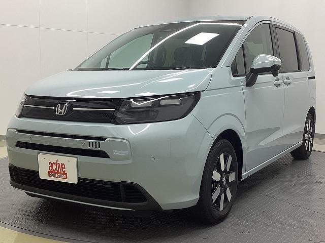 フリード エアー EX クリアランスソナー オートクルーズコントロール レーンアシスト 衝突被害軽減システム 両側電動スライドドア オートライト LEDヘッドランプ スマートキー 電動格納ミラー シートヒーター 3列シート(13枚目)