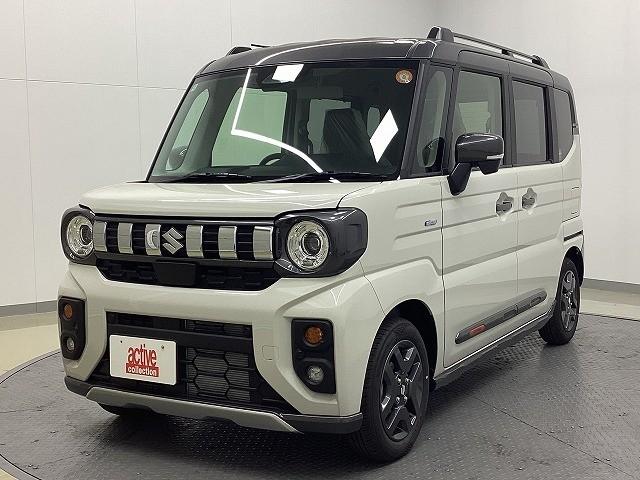 スペーシアギア ハイブリッドXZ 両側電動スライドドア クリアランスソナー オートクルーズコントロール レーンアシスト 衝突被害軽減システム オートライト LEDヘッドランプ ヘッドライトウォッシャー スマートキー(13枚目)