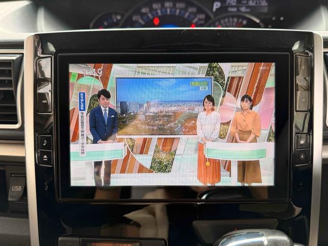 タント カスタムＸ　スマートセレクションＳＡ　ＥＴＣ　バックカメラ　両側スライド・片側電動　ナビ　ＴＶ　衝突被害軽減システム　オートライト　ＬＥＤヘッドランプ　スマートキー　アイドリングストップ　電動格納ミラー　ベンチシート　ＣＶＴ　ローダウン（6枚目）