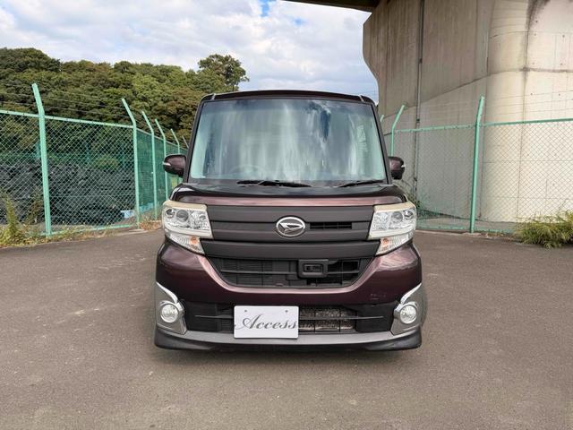 タント カスタムＸ　スマートセレクションＳＡ　ＥＴＣ　バックカメラ　両側スライド・片側電動　ナビ　ＴＶ　衝突被害軽減システム　オートライト　ＬＥＤヘッドランプ　スマートキー　アイドリングストップ　電動格納ミラー　ベンチシート　ＣＶＴ　ローダウン（15枚目）