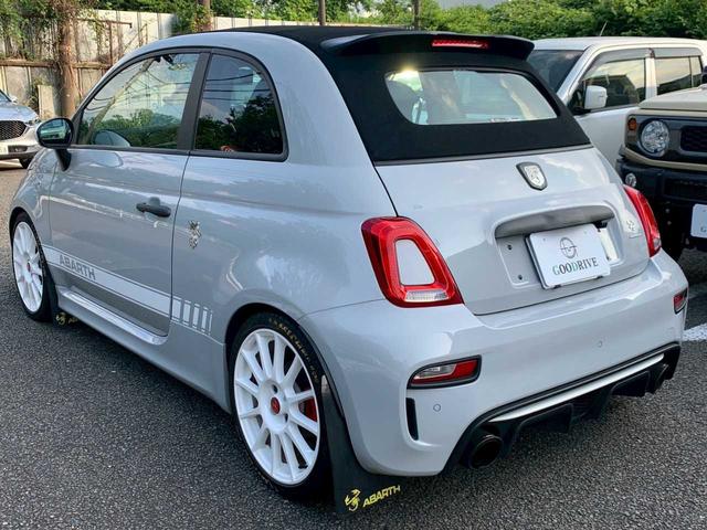 アバルト５９５Ｃ エッセエッセ　ＨＫＳ　ＶＩＩＴＳサス　Ｄミラー　電動ルーフ　純正ＤＡ（2枚目）