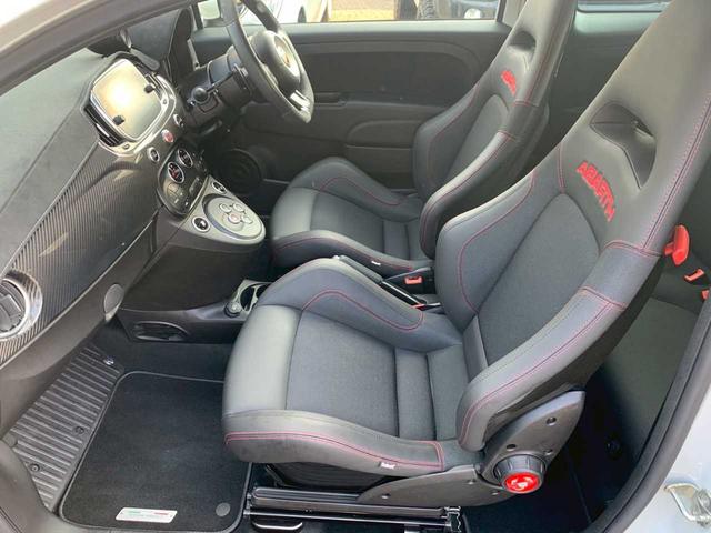 アバルト５９５Ｃ エッセエッセ　ＨＫＳ　ＶＩＩＴＳサス　Ｄミラー　電動ルーフ　純正ＤＡ（8枚目）