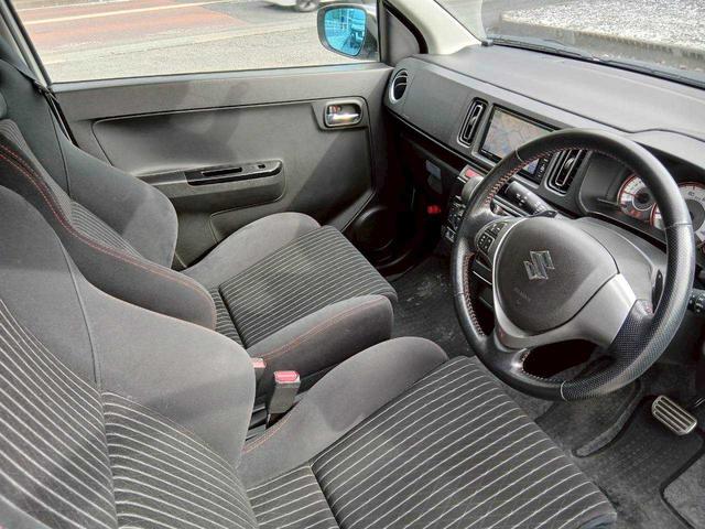 アルトワークス ベースグレード 社外ストラーダナビ パドルシフト ETC  ローダウン(4枚目)