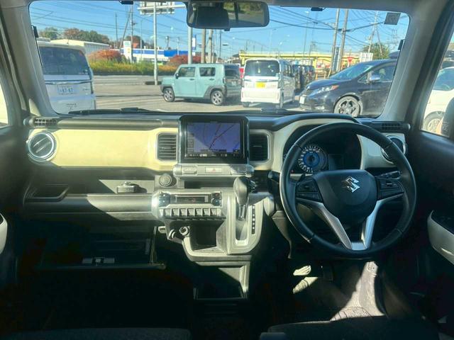 クロスビー ハイブリッドMZ 社外9インチナビ フルセグTV バックモニター ETC デュアルセンサーブレーキサポート 4WD(10枚目)