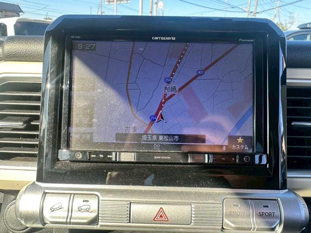 クロスビー ハイブリッドMZ 社外9インチナビ フルセグTV バックモニター ETC デュアルセンサーブレーキサポート 4WD(14枚目)