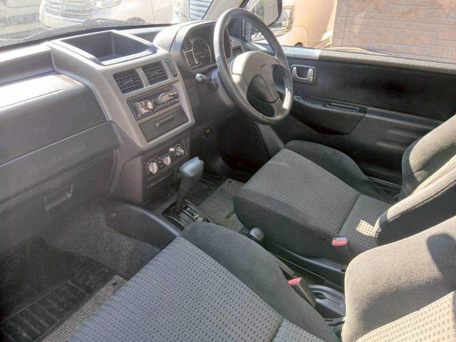 パジェロミニ VR-S ターボ 純正RECARO製シート 純正フロント・サイドスポイラー 背面ハードカバー(5枚目)