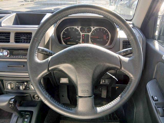 パジェロミニ VR-S ターボ 純正RECARO製シート 純正フロント・サイドスポイラー 背面ハードカバー(8枚目)