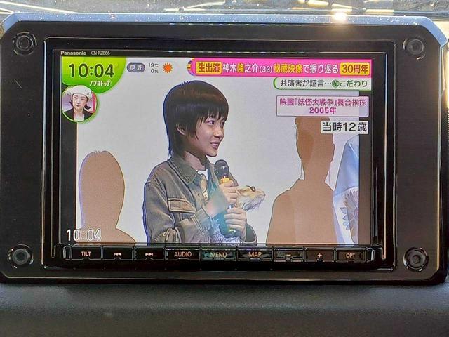 ジムニー ＸＣ　リフトアップ　ルーフラック　リアラダー　ブロックタイヤ　社外アルミ　純正８インチナビ　ＴＶ（18枚目）