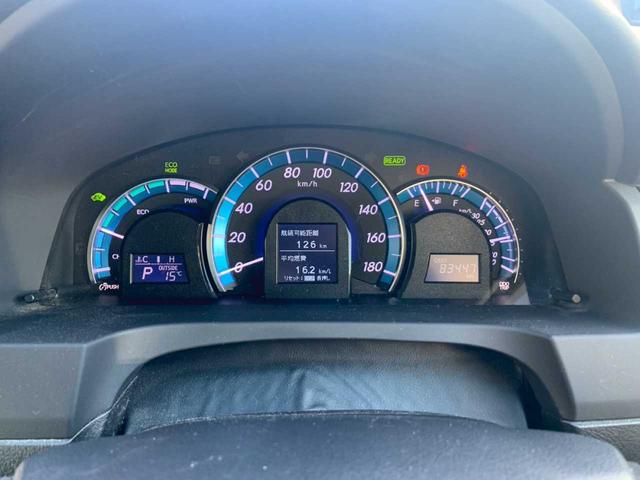 カムリ ハイブリッド　レザーパッケージ　メーカーナビＴＶ／ブラックレザー／クルーズコントロール／パワーシート／前席シートヒーター／ワンオーナー／禁煙車（10枚目）