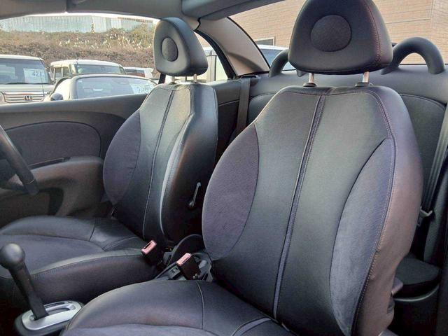 マイクラＣ＋Ｃ ベースグレード　純正ナビ／ＥＴＣ／シートヒーター／ドラレコ／社外キーレス／電動オープン／ハーフレザー（11枚目）