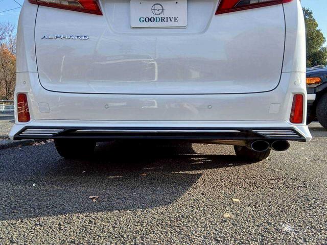 アルファード ２．５Ｓ　タイプゴールド　エアロ　ガナドールマフラー　純正ＤＡ　ＴＶ　純正ＣＤ／ＤＶＤデッキ　純正後席モニター　パワーバックドア　両電（9枚目）