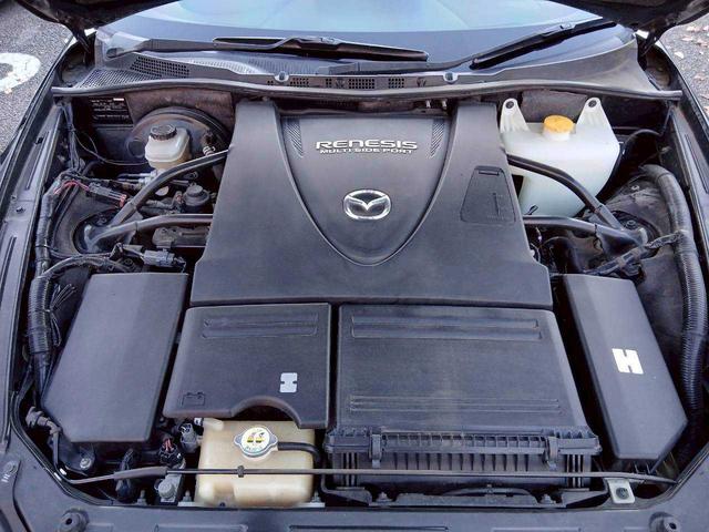 ＲＸ－８ スピリットＲ　タイプＲＳ　６速ＭＴ　純正赤／黒レカロ半革シート　フジツボマフラー　純正ブロンズ１９ＡＷ　レッドキャリパー　ナビ　ＴＶ　ＥＴＣ　Ｂｌｕｅｔｏｏｔｈ／Ｂｌｕ－ｒａｙ対応（34枚目）