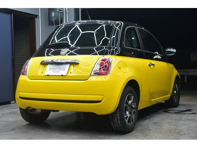 ５００ ポップ　ビー　ツートンカラー、限定車、ＥＴＣ、ドラレコ付き（8枚目）