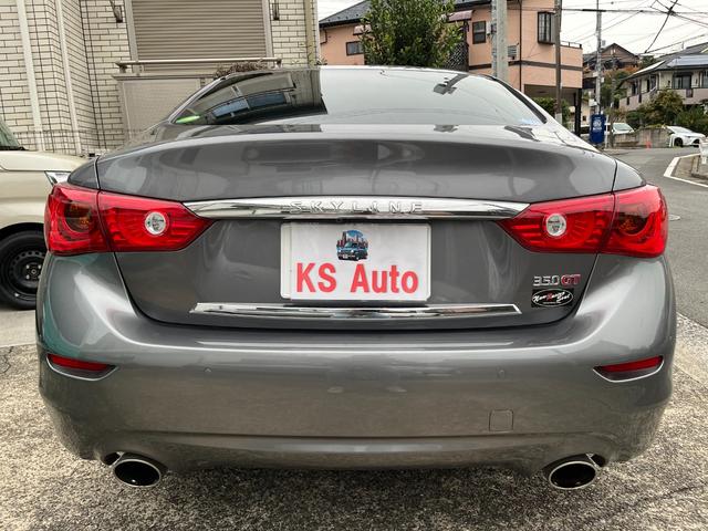 スカイライン ３５０ＧＴ　ハイブリッド　タイプＰ　【１２か月ライト保証】純正ナビ　フルセグＴＶ　アラウンドビューモニター　エマージェンシーブレーキ　ＥＴＣ　純正１７ＡＷ　インテリジェントキー２個　ＬＥＤヘッドランプ　ブラックレザーシート（12枚目）