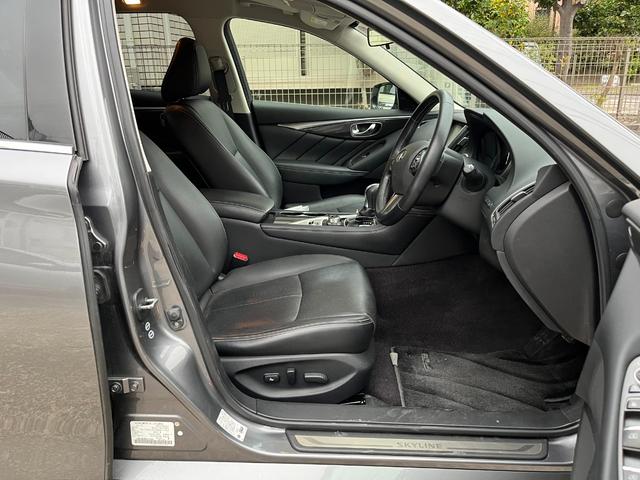 スカイライン ３５０ＧＴ　ハイブリッド　タイプＰ　【１２か月ライト保証】純正ナビ　フルセグＴＶ　アラウンドビューモニター　エマージェンシーブレーキ　ＥＴＣ　純正１７ＡＷ　インテリジェントキー２個　ＬＥＤヘッドランプ　ブラックレザーシート（45枚目）