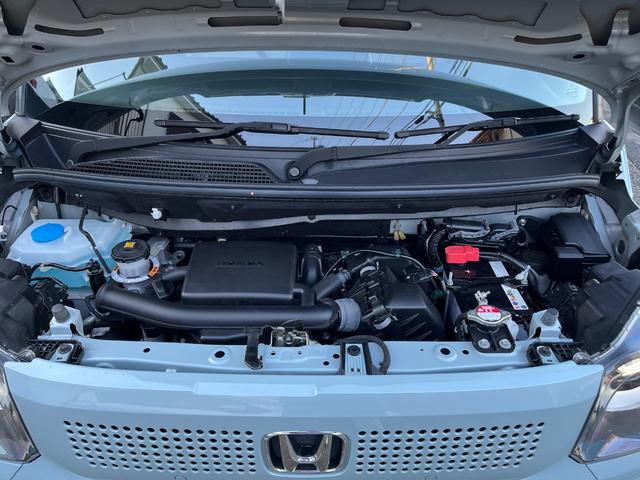 N-BOX ファッションスタイル 【メーカー保証継承】純正ナビ フルセグ バックカメラ 両側パワースライドドア スマートキー(2個) LEDヘッドライト クリアランスソナー フロント席シートヒーター オートリトラミラー(73枚目)