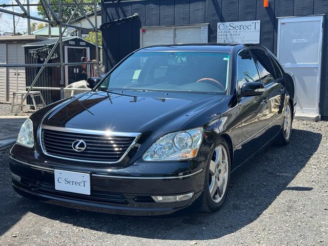 米国トヨタその他 　ＬＳ４３０・ムーンルーフ・純正マルチ　黒革シート　マフラーヴァルド・前後ドラレコ・Ｂカメラスマートキー・ＥＴＣ・走行距離マイル表示カーＦＡＸ付き（4枚目）