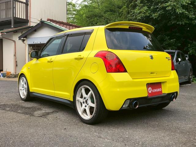 スイフト スポーツ　社外ナビ・ＴＶ・アラゴスタ車高調・グレッディマフラー・ゼロ１０００チャンバー・純正レカロ・５速ＭＴ・社外アルミ・ＥＴＣ（8枚目）