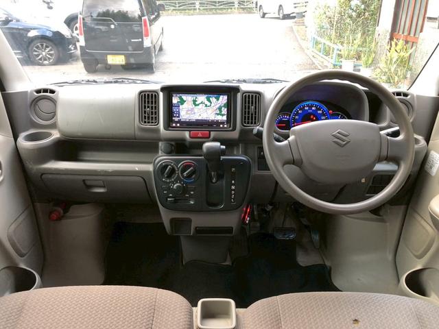 エブリイ ジョインターボ　社外ナビ／バックモニター／ＥＴＣ／電動格納ミラー／ＳＲＳエアバッグ／パワーウィンドウ／リアワイパー／ハイルーフ／ヘッドアップシェラフ（10枚目）