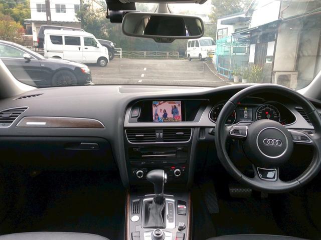 Ａ４ ２．０ＴＦＳＩクワトロ　ＳＥパッケージ／レザーシート／木目調インパネ／純正ナビ／ＴＶ／ＥＴＣ／バックモニター／パワーシート／シートヒーター／（10枚目）