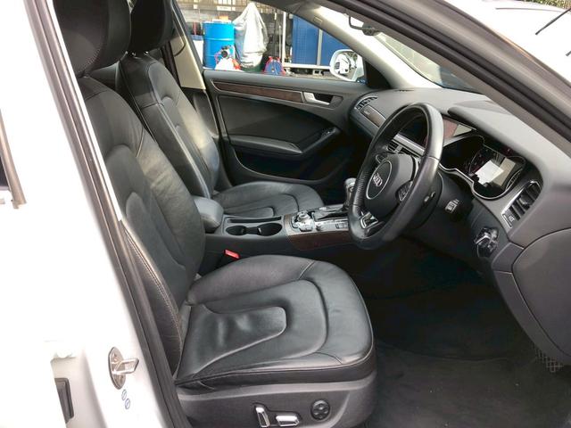 Ａ４ ２．０ＴＦＳＩクワトロ　ＳＥパッケージ／レザーシート／木目調インパネ／純正ナビ／ＴＶ／ＥＴＣ／バックモニター／パワーシート／シートヒーター／（12枚目）