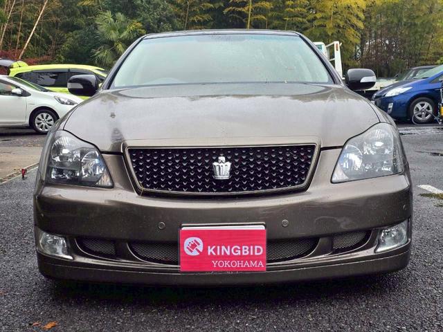 クラウン アスリート プレミアムエディション IDEAL製エアサス・BMWブラウンオールペン車・VsKf 19inAW・エムゲインFRエアロ・スリーキャッツマフラー・サンルーフ・バックカメラ・ETC・レクサスシフトノブ・エアサスリモコン(2枚目)