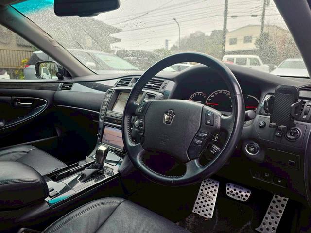 クラウン アスリート プレミアムエディション IDEAL製エアサス・BMWブラウンオールペン車・VsKf 19inAW・エムゲインFRエアロ・スリーキャッツマフラー・サンルーフ・バックカメラ・ETC・レクサスシフトノブ・エアサスリモコン(23枚目)