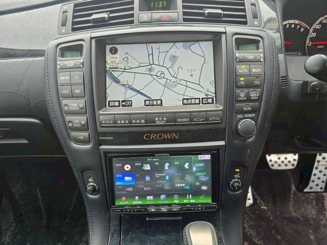 クラウン アスリート プレミアムエディション IDEAL製エアサス・BMWブラウンオールペン車・VsKf 19inAW・エムゲインFRエアロ・スリーキャッツマフラー・サンルーフ・バックカメラ・ETC・レクサスシフトノブ・エアサスリモコン(33枚目)