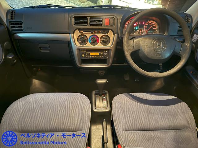 バモス Ｍ　禁煙／キーレス／記録簿／車検Ｒ９．０３．２７／走行６１２００／スペアキー／ワンオーナー（8枚目）