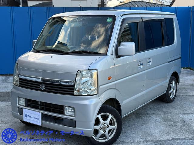 エブリイワゴン ＪＰ　ＥＴＣ／ナビ／ＴＶ／前後ドラレコ／社外ＡＷ／禁煙／記録簿／車検Ｒ８．１０月／走行７８０００Ｋｍ／フロントフォグ（12枚目）