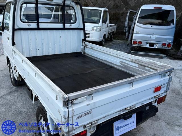 サンバートラック ＳＤＸ　ＡＣ／パートタイム４ＷＤ／５ＭＴ／ラジオ／三方開／走行８１００Ｋｍ／車検Ｒ８．９月（20枚目）