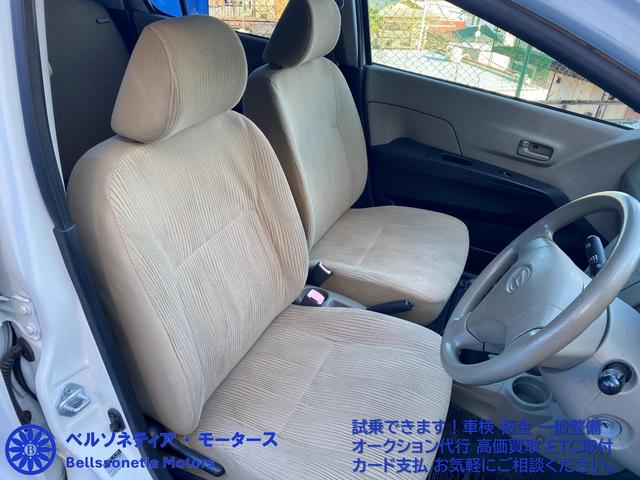 ミラ Ｘ　キーレス／車検Ｒ９．１２月／走行５８０００Ｋｍ／１オーナー／禁煙／５ＭＴ（5枚目）