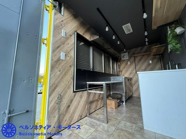 ダイナトラック キッチンカー/車検・点検/フードトラック/移動販売/3層シンク/シャッター式/Bモニター/ETC/LPG(23枚目)