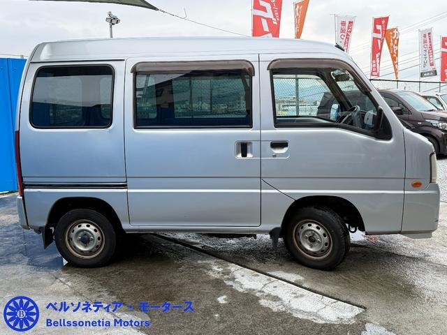 サンバーバン トランスポーター　ＡＣ／キーレス／５ＭＴ／１オーナー／記録簿／車検２年／走行８００００Ｋｍ（15枚目）
