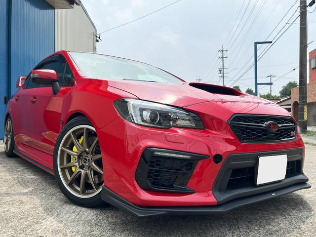 ＷＲＸ ＳＴＩ ＳＴＩ　（クイックシフト・エンジン・ミッションマウント・フロント・サイド・リアサイドエアロ・フロントタワーバー）純正ナビ・バックカメラ・社外１８ＡＷ・グレッディマフラー・ブリッツ車高調・純正ハンドル・シート有（2枚目）